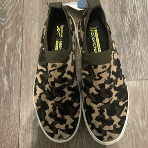 Reebok women's camo slip-on sneakers
